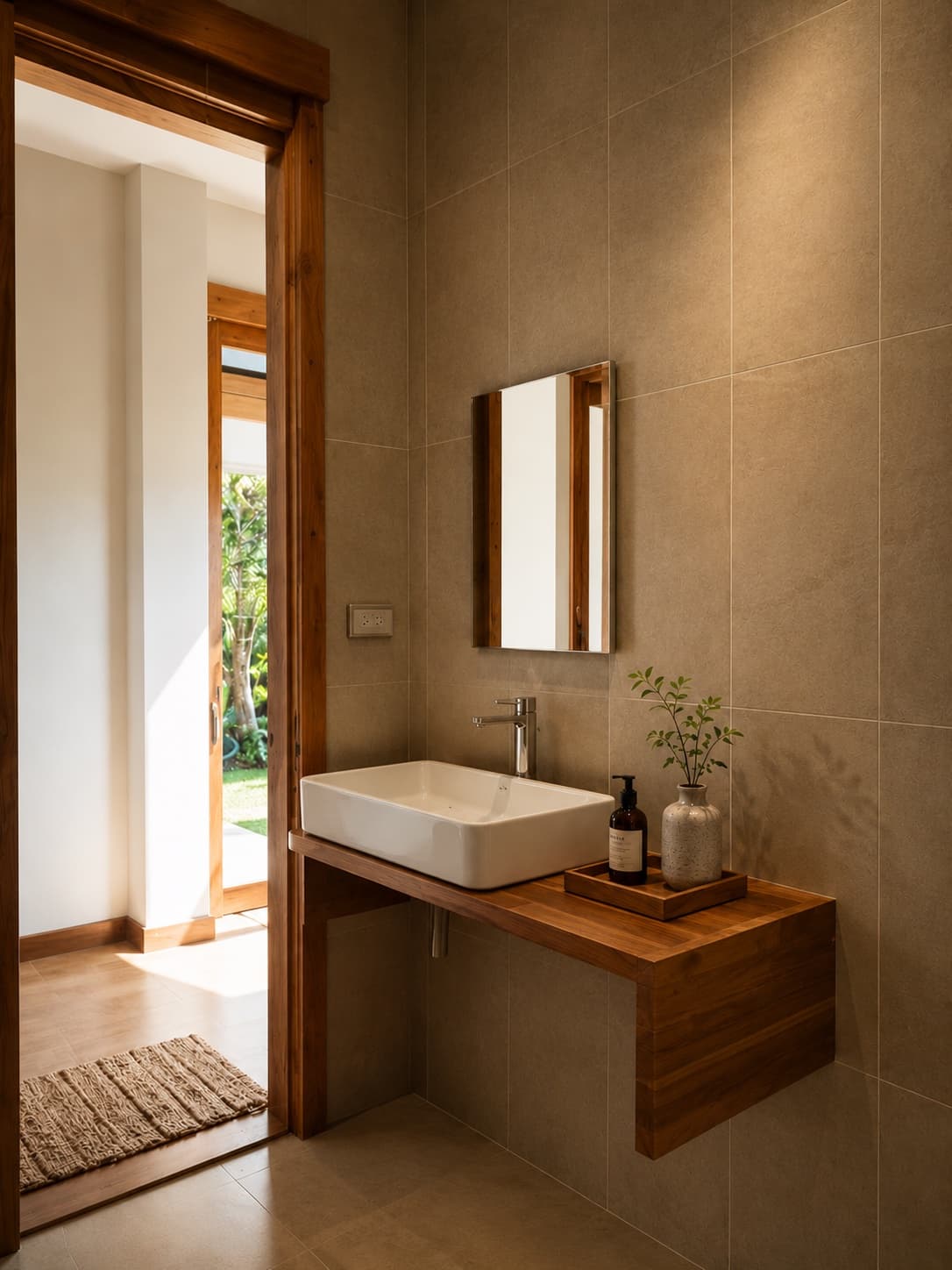 Sun&Night bathroom detail.